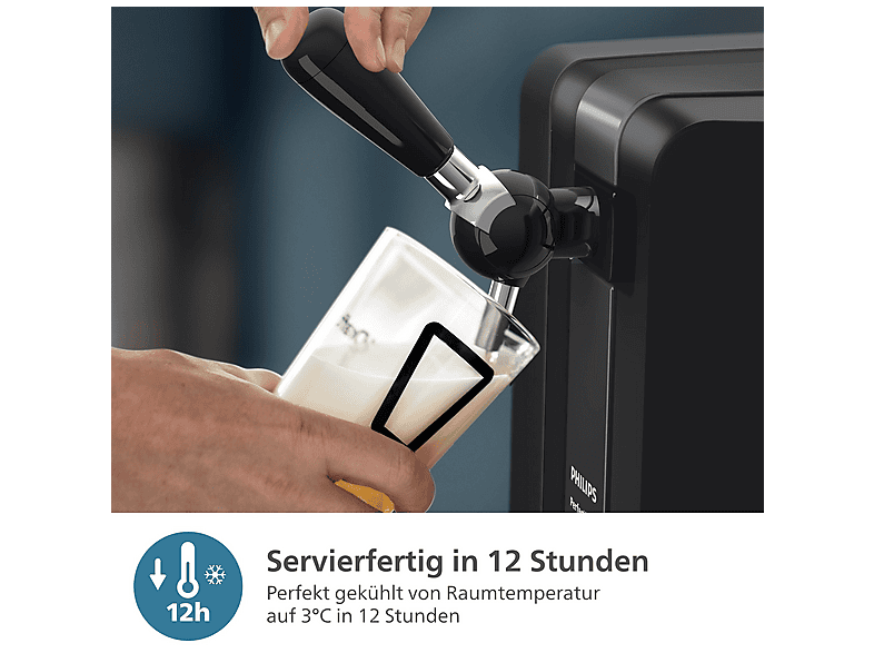 Thumbnail - PHILIPS HD3761/60 PerfectDraft 5000 Series Bierzapfanlage Dunkelblau