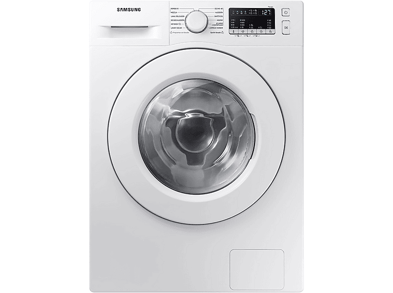 REACONDICIONADO Seminuevo Bueno Lavadora secadora - Samsung WD80T4046EE/EC, 8 kg/5 kg, 1400 rpm, EcoBubble™, Programas de vapor, Blanco