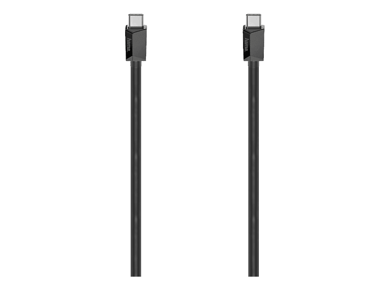 HAMA 200786 USB-C Kabel, Schwarz