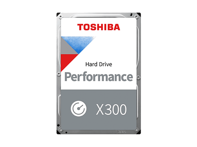 Disco duro interno 4TB - Toshiba X300, 3.5“ SATA Hard Drive, 7200 rpm, 512MB Buffer, Gris