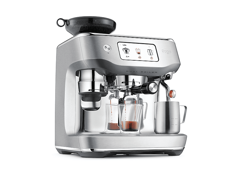 Thumbnail - SAGE SES995BSS4EEU1 Oracle™ Dual Boiler Espressomaschine Gebürstetes Edelstahlgrau