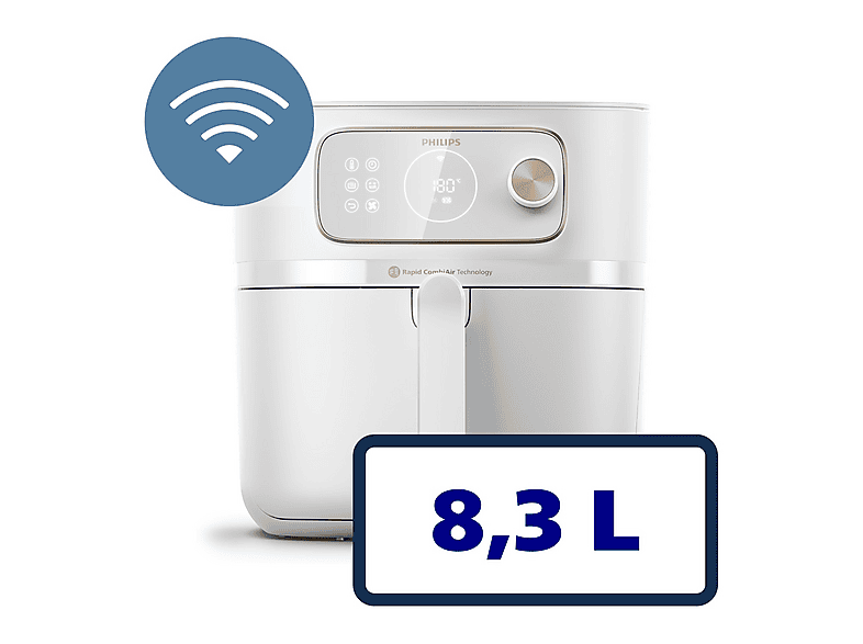 Philips Ovi Smart XXL HD9876/20 2200W 8,3l Aplikacja mobilna