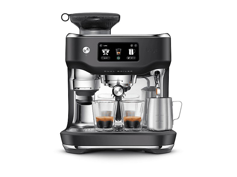 SAGE SES995BSS4EEU1 Oracle™ Dual Boiler Espressomaschine Trüffelschwarz