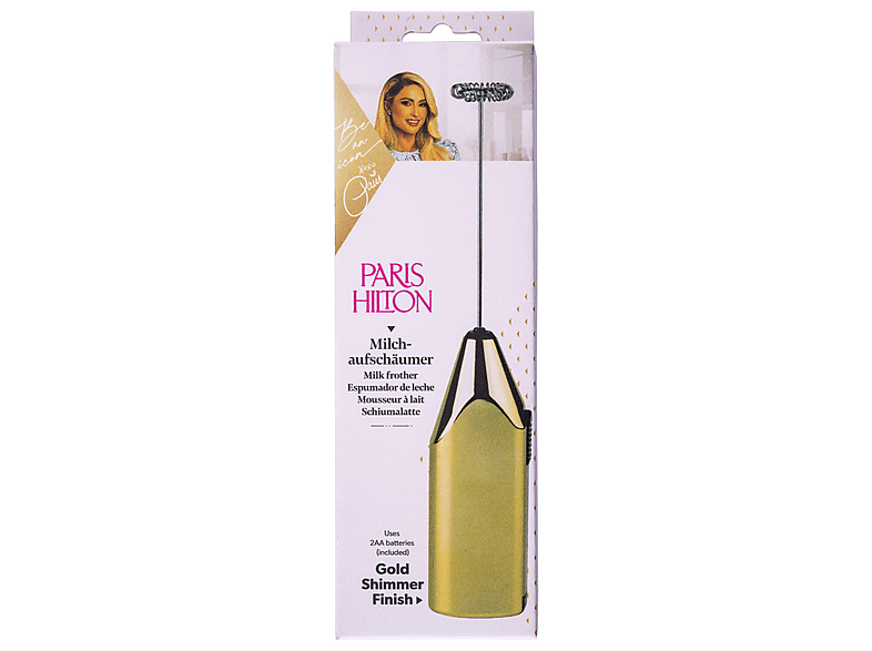 Paris Hilton 58527 Milchaufschäumer (Gold/silber) — Foto 2 von 2