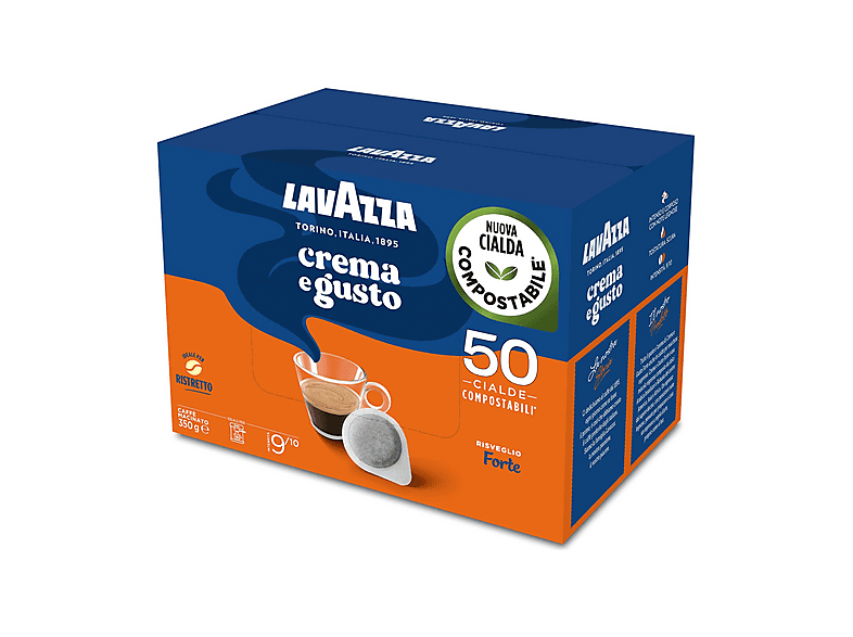 Lavazza Caffè in cialde E.s.e Cialde C&G Forte T50, ESE 44mm, 0,35 kg