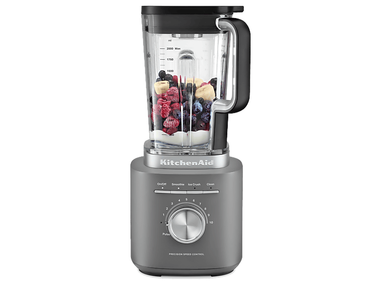 Kitchen Aid 5KSB2073EDG Pure Power Standmixer (Dunkelgrau, 1700 Watt, 2 l)
