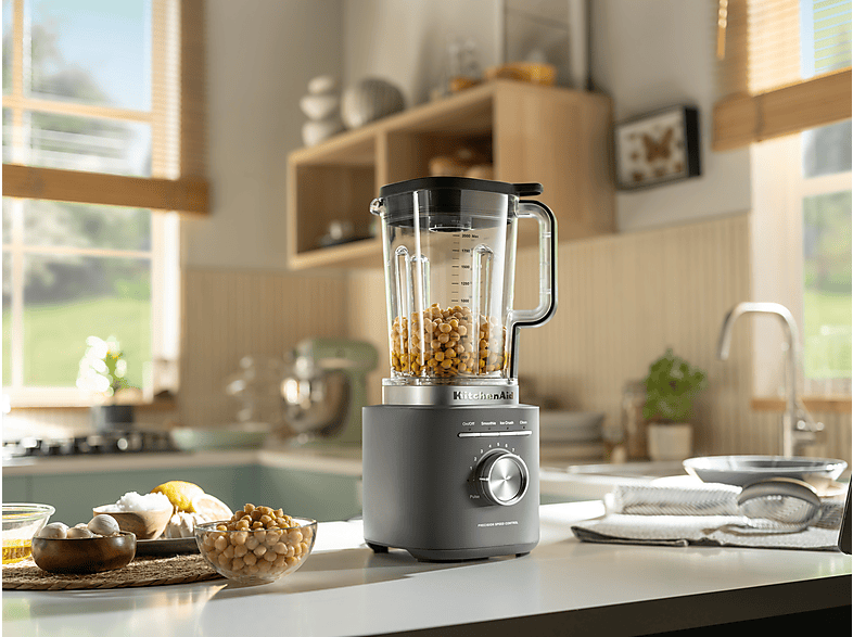 Kitchen Aid 5KSB2073EDG Pure Power Standmixer (Dunkelgrau, 1700 Watt, 2 l) — Foto 3 von 5