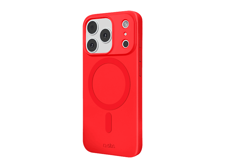 Coque Sbs Instinct MagSafe pour iPhone 17 Pro Rouge