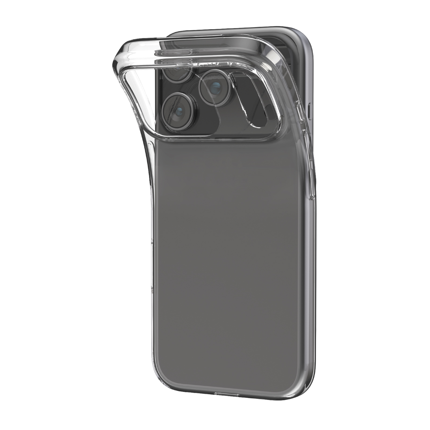 PURO Nude GRS Telefoonhoesje voor Apple iPhone 17 Pro Transparent afbeelding