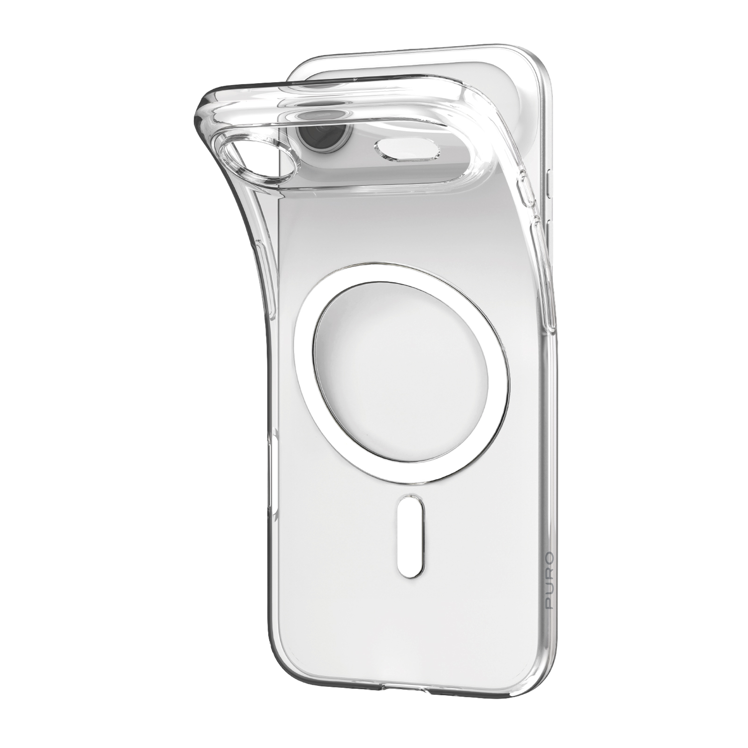 Puro Nude Grs Magsafe Telefoonhoesje Voor Apple Iphone Air Transparent