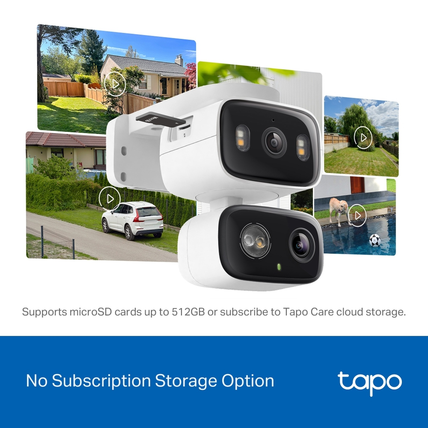 Tapo C246D 2K 3MP, Dual-Objektiv für Innen & Außen TP-Link Tapo utschland