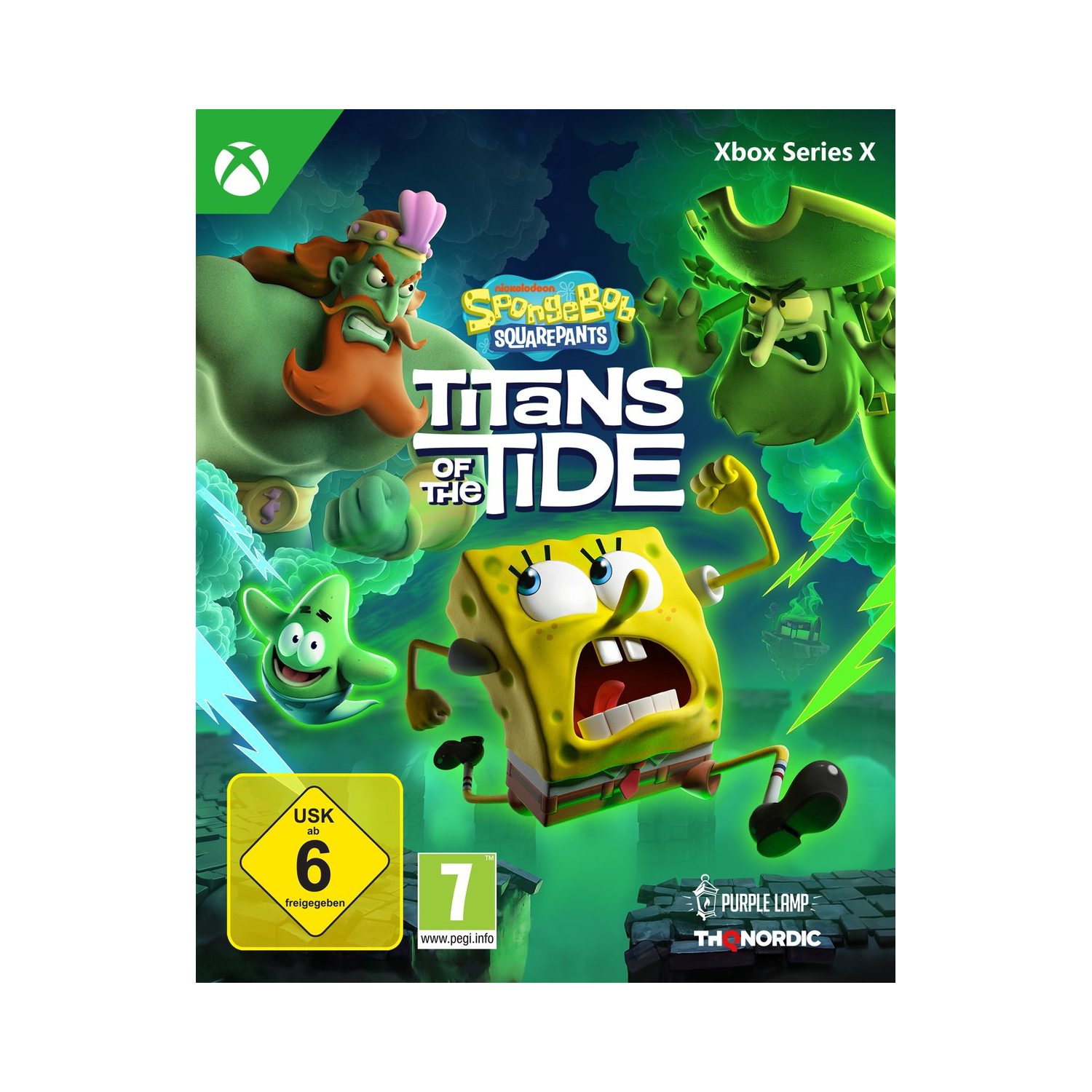 Games & Software Spongebob Titans Of The Tide - Xbox Series X