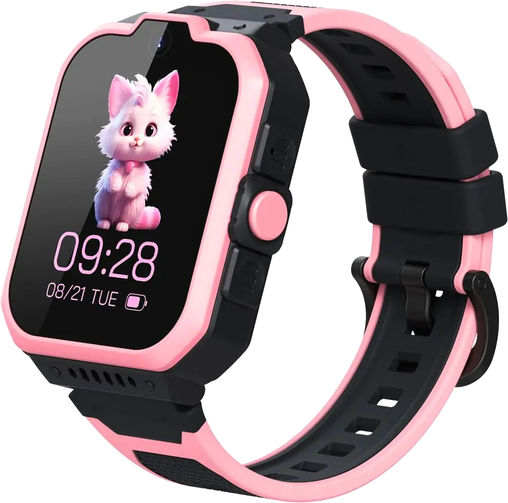 ZTE Watch K1 Pro gyerek okosóra, 4G/GPS, rózsaszín (WATCH-K1PRO-P)
