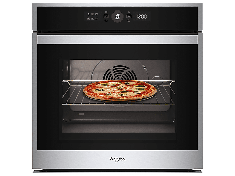 Piekarnik parowy WHIRLPOOL WOI4S8HM1SXA 73l Steam+ Pizza 310C Termoobieg Air Fry SoftClosing A+ Inox