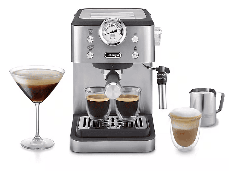 Ekspres kolbowy DE LONGHI EM450.M Srebrny