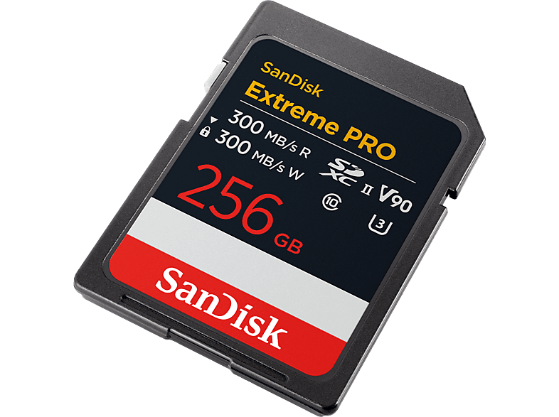 SANDISK Extreme pro SDXC Speicherkarte, 256 GB; SDXC-Speicherkarte — Foto 2 von 2
