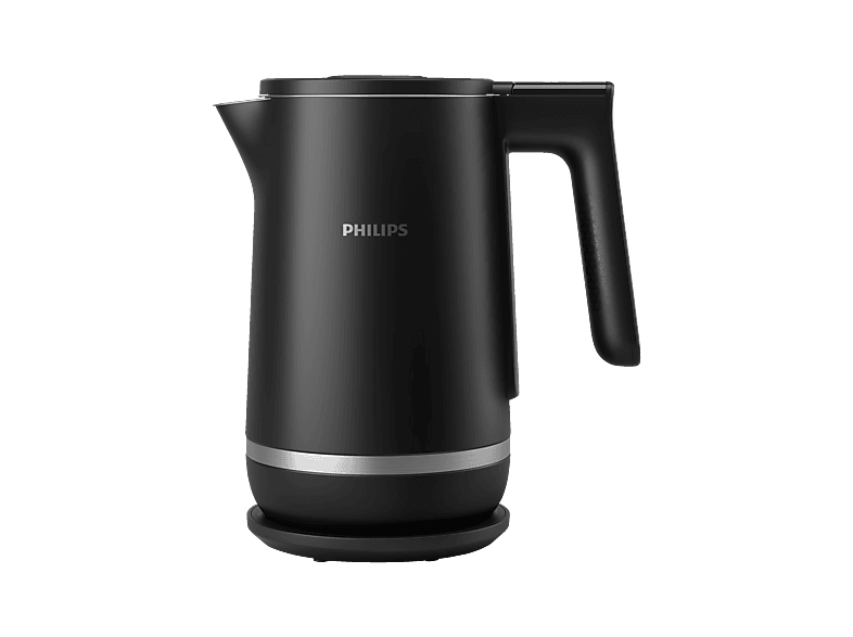 PHILIPS HD9396/90 7000 Series Doppelwandiger Wasserkocher, Schwarz