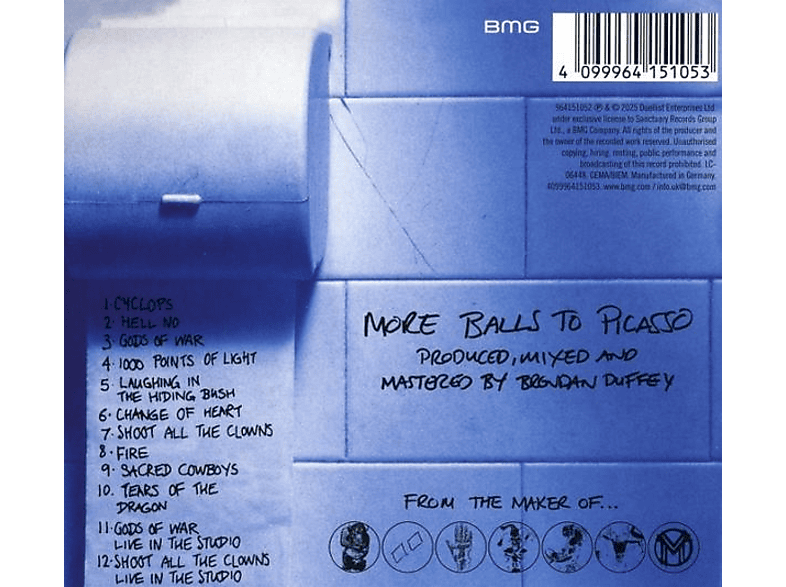 Thumbnail - Bruce Dickinson - More Balls To Picasso (CD)