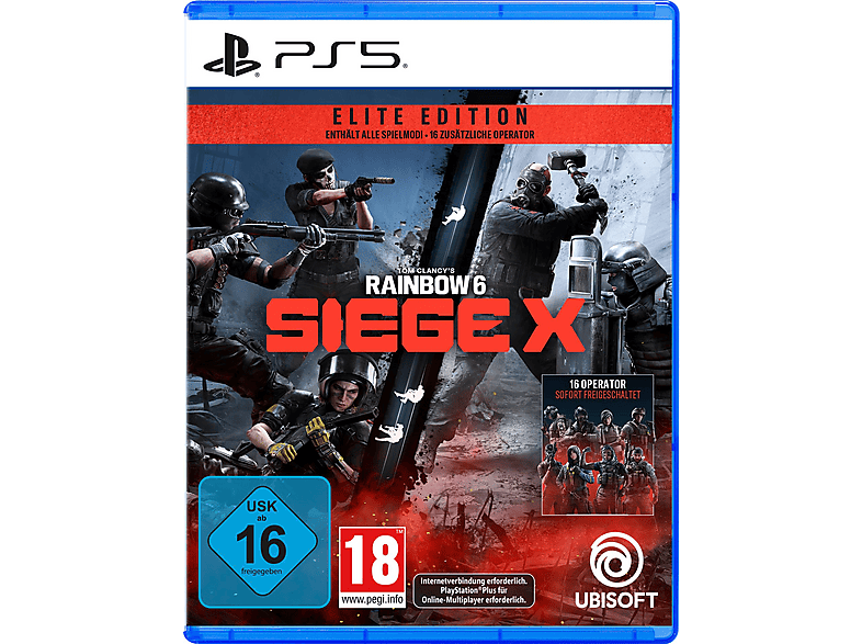 Tom Clancy's Rainbow Six Siege X - Elite Edition - PlayStation 5 [Blu-ray]