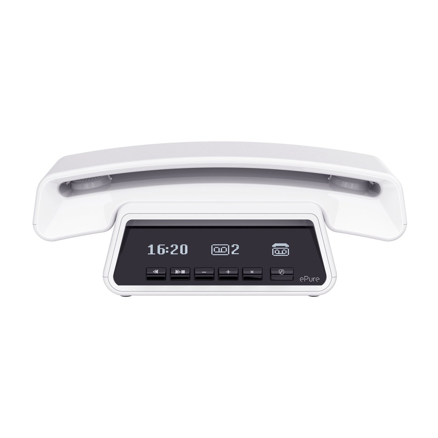 Telefono Cordless Alcatel Epure 3 Premium Bianco, segreteria telefonica, vivavoce, rubrica 100 numeri