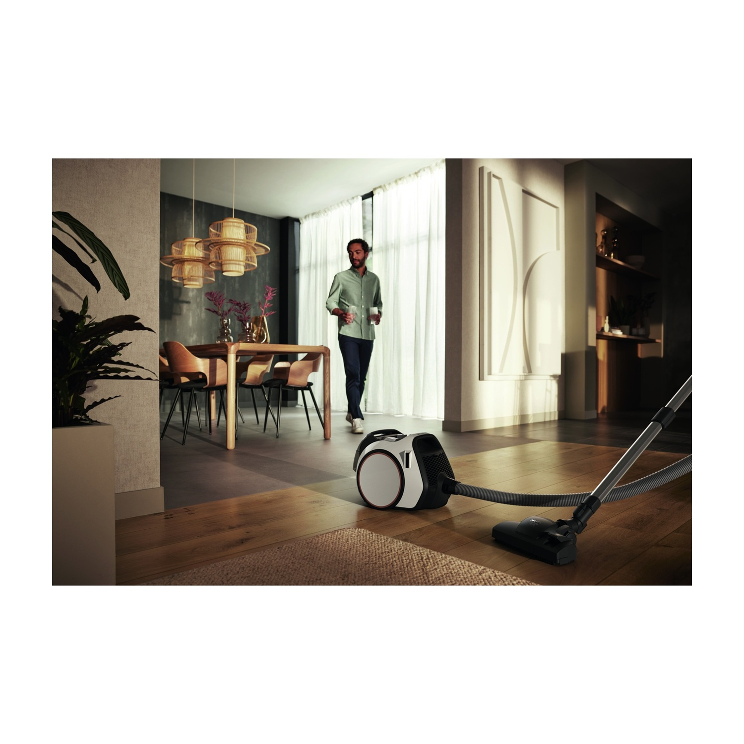 PakTrade Bocchetta Combinata Per Aspirapolvere Miele – Spazzola Per Tappeti E Pavimenti Duri, Attacco 35 Mm, Compatibile Con Serie S E Complete C