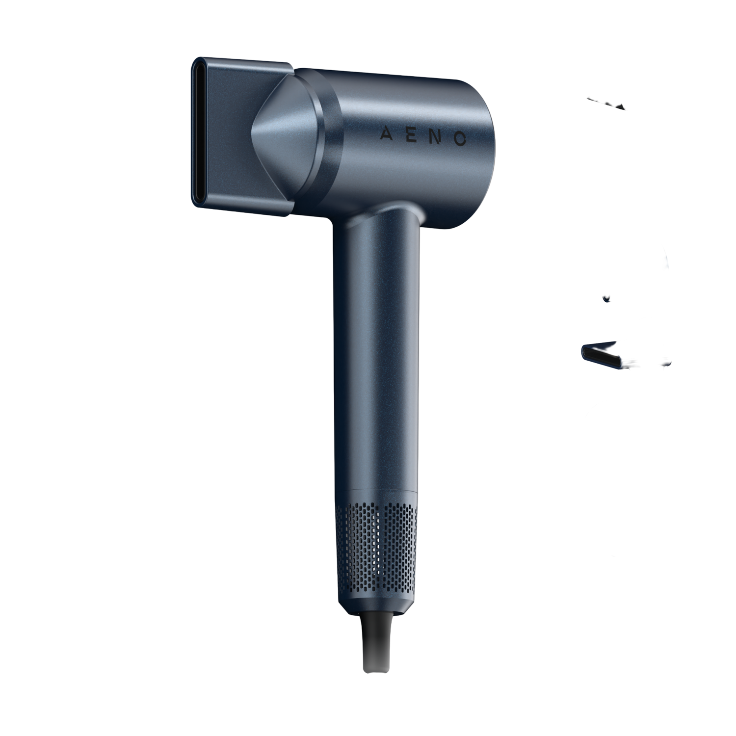Aeno Haardroger Hd3 1500w IONisator Lcd 6+circulatiemodus Föhn Donkerblauw