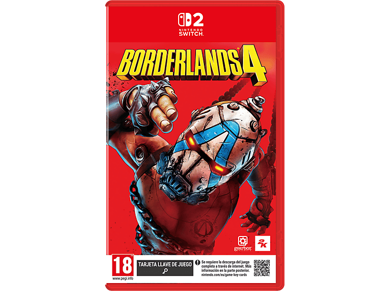 Nintendo Switch 2 Borderlands 4 (Game Key Card)
