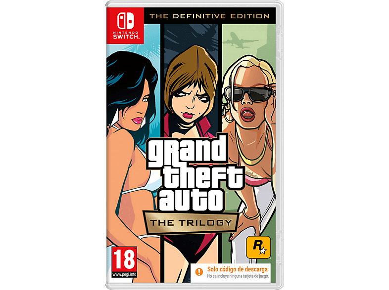 Nintendo Switch Grand Theft Auto: The Trilogy – Definitive Edition (Código de descarga)