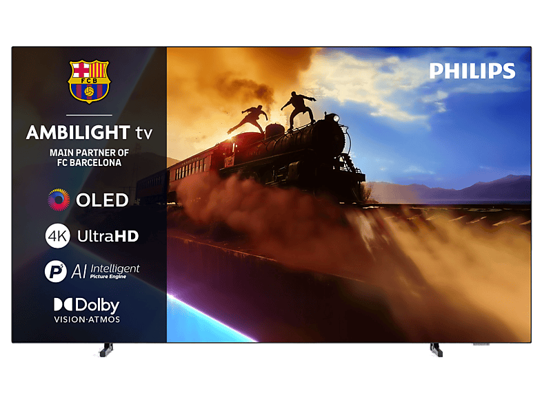 Philips Ambilight 48OLED770/12, UHD 4K, P5, Smart TV, Dolby Atmos; DTS:X, Negro mate