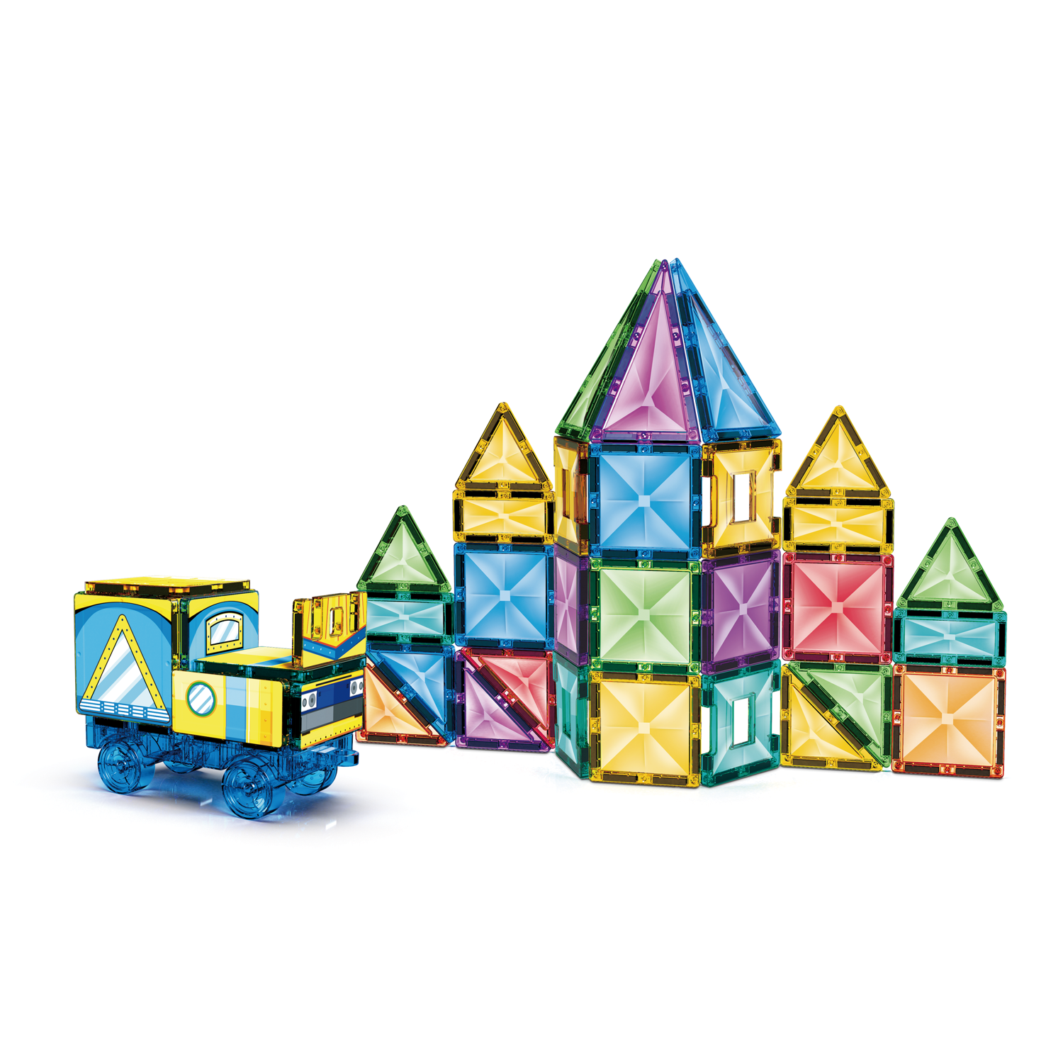 Pirox Toys Stem 60pcs Magnetic Blocks