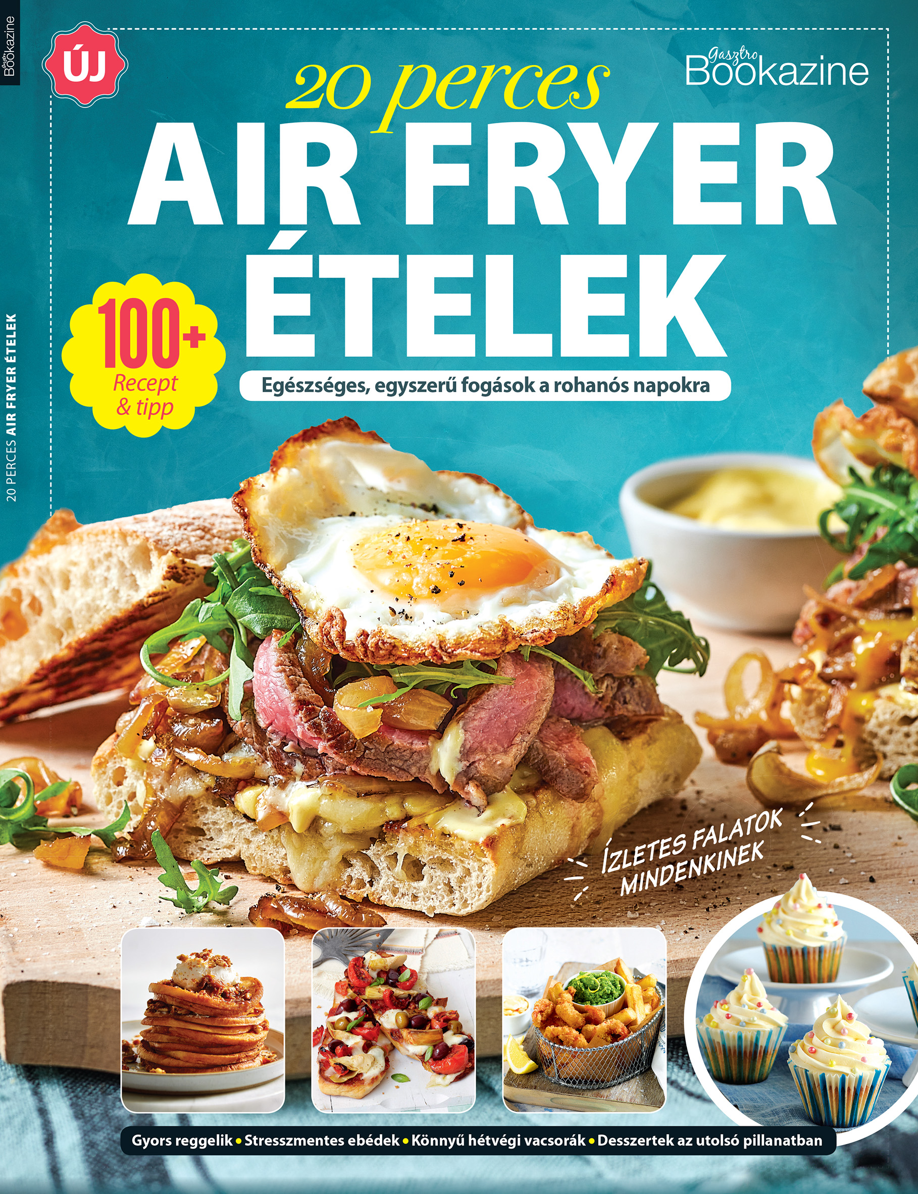 Sándor Adrienn - Gasztro Bookazine 20 perces air fryer receptek
