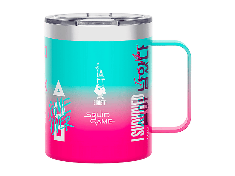 TAZZA TERMICA BIALETTI HANDLE MUG SQUIDGAME