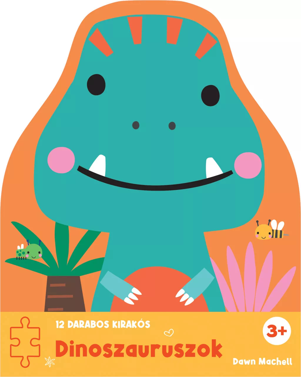 Napraforgó Könyvkiadó - Dinoszauruszok 12 darabos kirakós