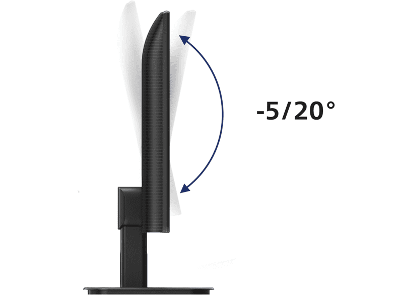 PHILIPS 27E1N1100A/00 27 Zoll Monitor, Full-HD, 4 ms Reaktionszeit, 250 cd/m², 100 Hz, Schwarz — Foto 4 von 5