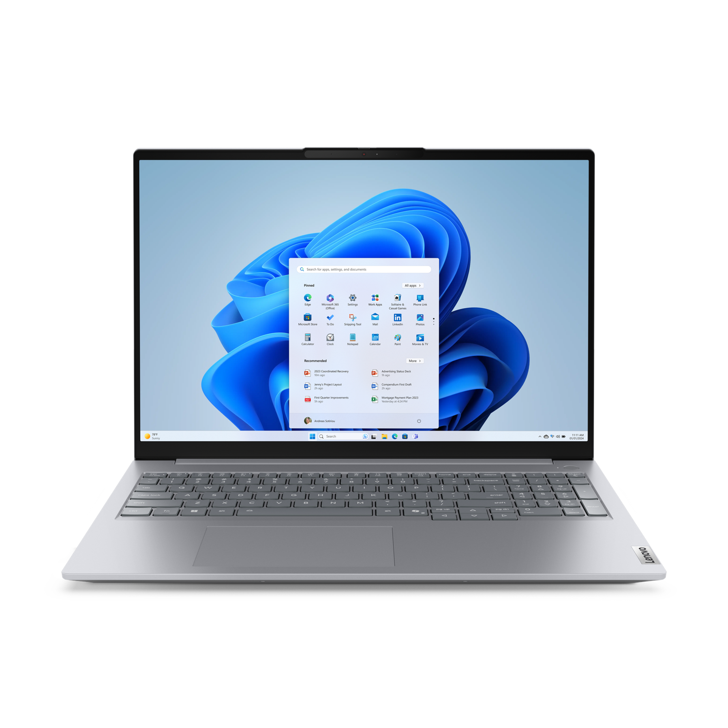 LENOVO ThinkBook 16 G8 IAL | 16 inch - Core™ Ultra 7 255H - 16 GB