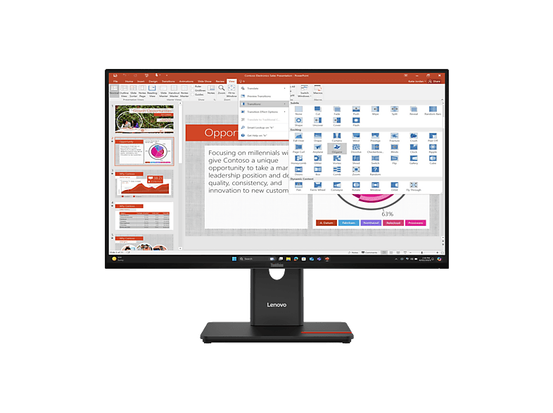 Moniteur Lenovo ThinkVision T27-40 27 pouces