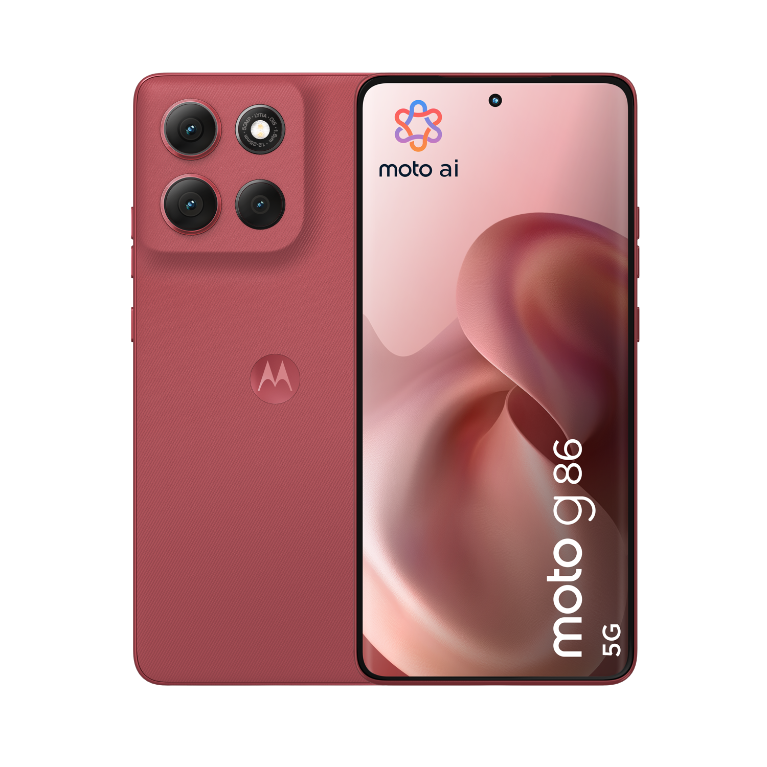 Motorola Moto G86 5g - Red 512 Gb Rood afbeelding
