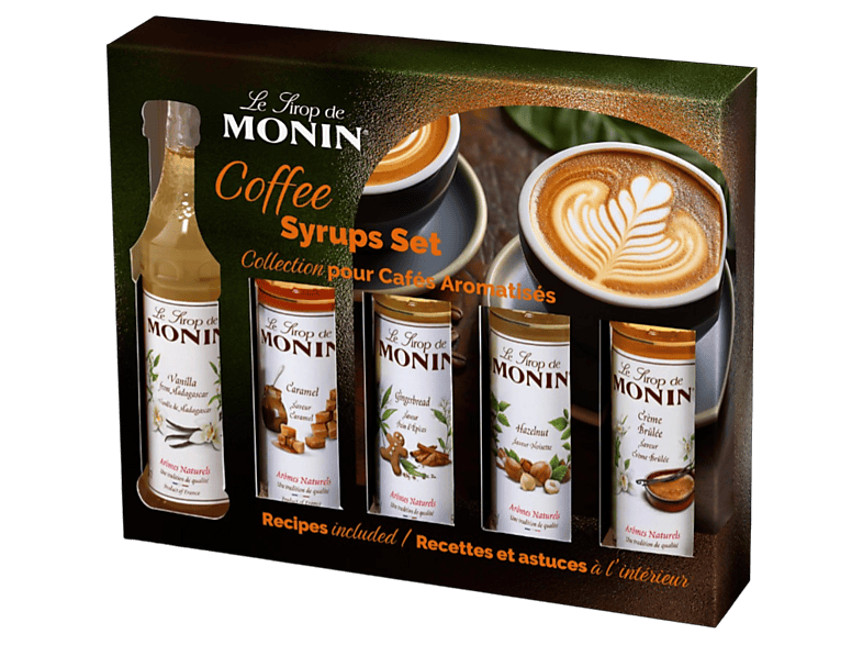 Monin 61025651 Sirup Flavoured Coffee Set 2025 0,25l = 5x50ml
