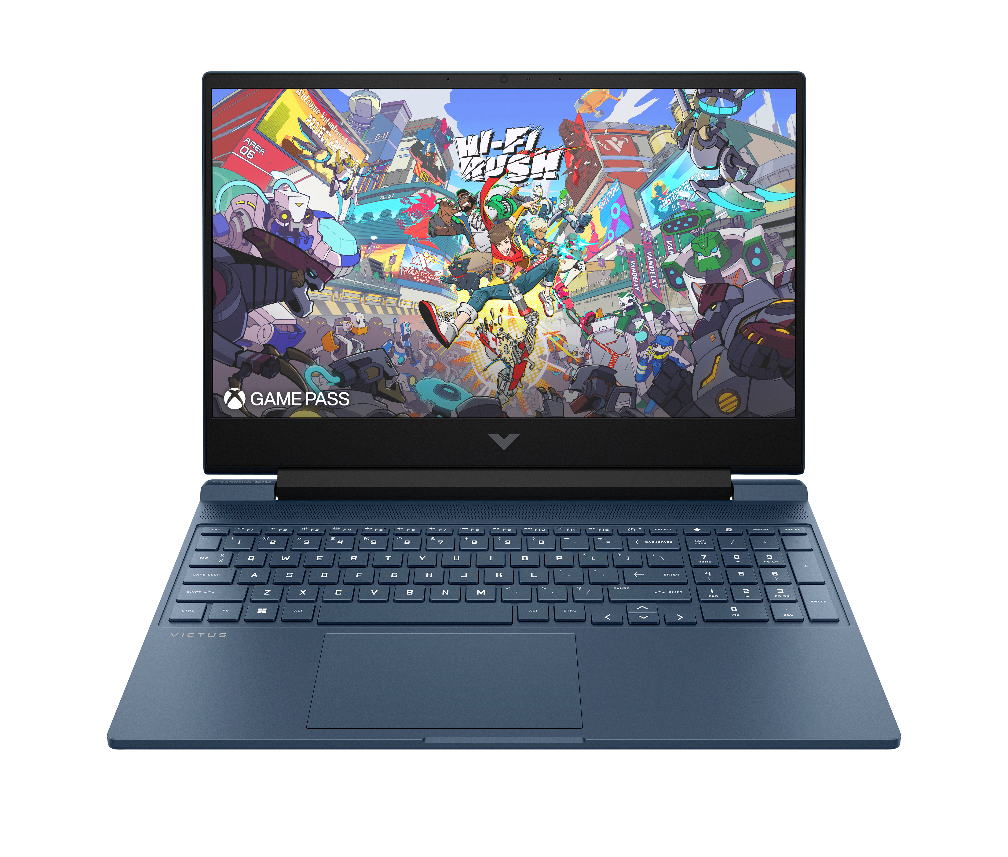 HP Victus B98MYEA Kék Gamer laptop (15,6" FHD/Core i5/16GB/512 GB SSD/RTX2050 4GB/DOS)