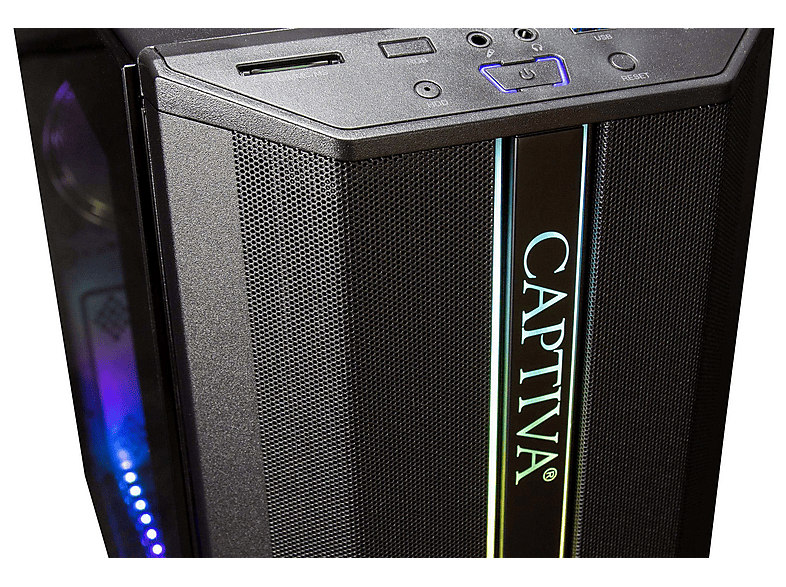 Thumbnail - CAPTIVA Highend Gaming R93-435, PC mit AMD Ryzen™ 7 5700X Prozessor, 32 GB RAM, 1 TB SSD, NVIDIA, NVidia GeForce RTX™ 50...