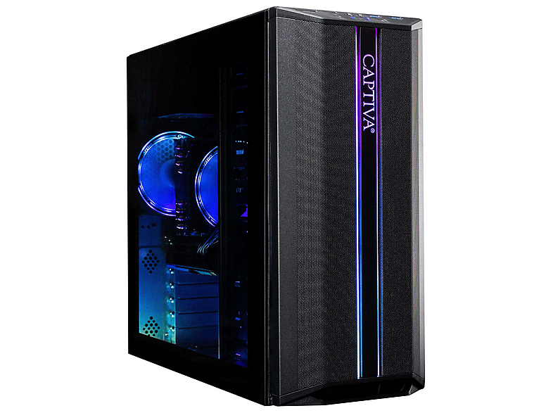 Thumbnail - CAPTIVA Highend Gaming R93-435, PC mit AMD Ryzen™ 7 5700X Prozessor, 32 GB RAM, 1 TB SSD, NVIDIA, NVidia GeForce RTX™ 50...