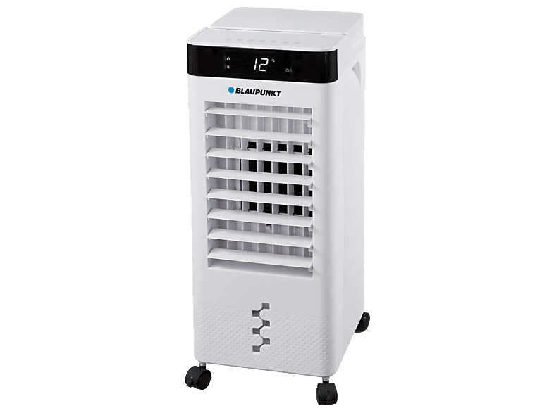 Climatizador evaporativo - NK BP2017, 65 W, 3 Velocidades, Depósito 8L, 2 Ice Pack, Apto para salas de 20m², Blanco