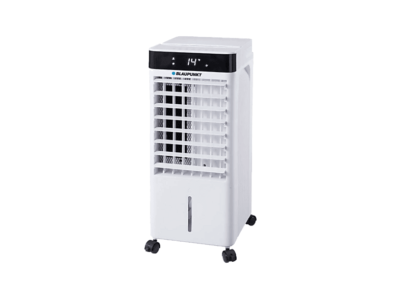 Climatizador evaporativo - NK BP2018, 65 W, 3 Velocidades, Depósito 8L, 2 Potencias de Función calor (1000W-2000W), Temporizador 12h, Blanco