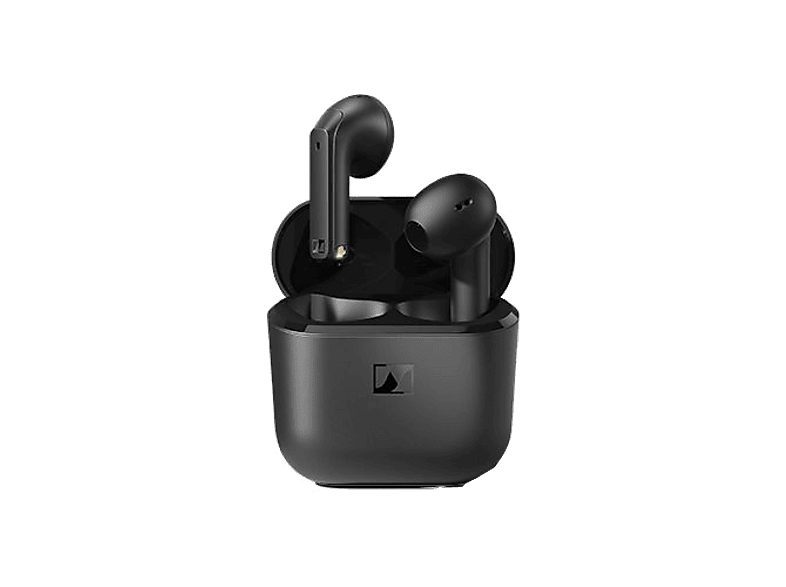 Auriculares True Wireless - Sennheiser Accentum Open, 28h Autonomía, Bluetooth, IPX4, Diseño Abierto, Negro