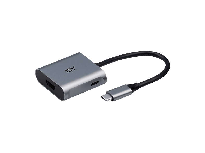 ISY Iad-1015-1 Adaptateur USB-C vers HDMI avec Power Delivery