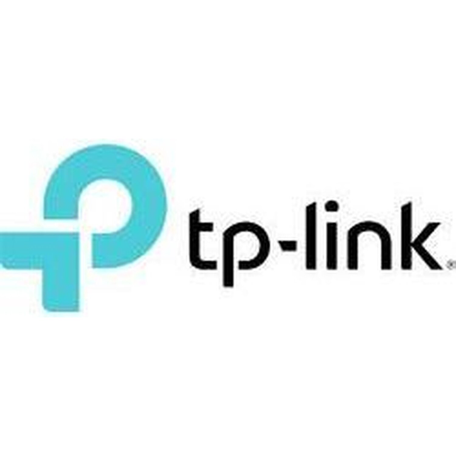 Le logo TP-Link présente un symbole bleu clair et les mots "tp-link" en texte noir sur fond blanc.