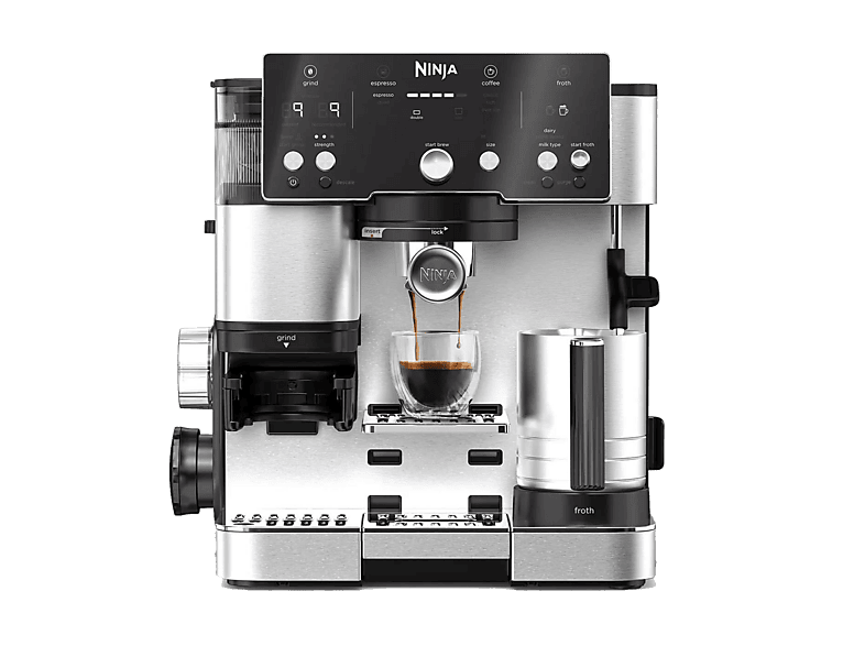 Ekspres kolbowy NINJA Luxe Café Essential ES501EU Srebrno-czarny