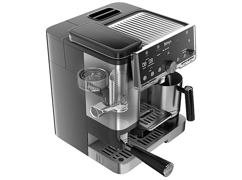Ekspres kolbowy NINJA Luxe Cafe Pro ES701EU Srebrno-czarny – zdjęcie 3