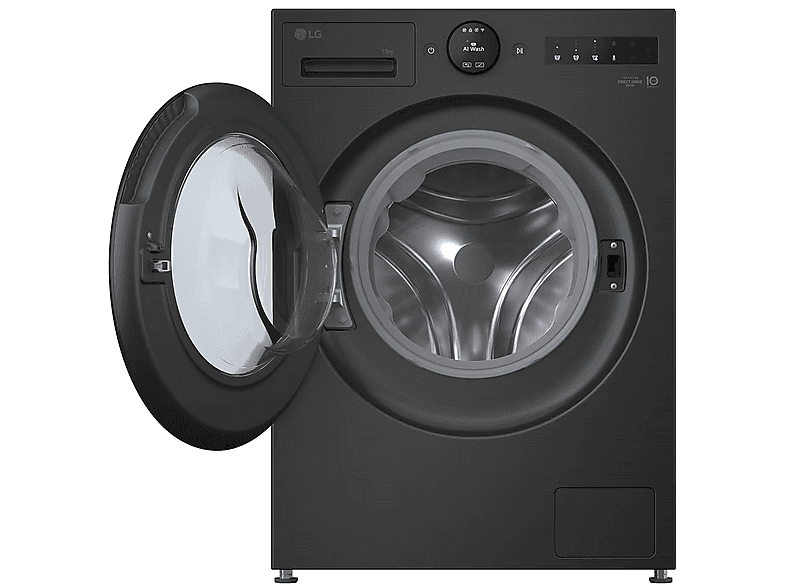 Pralka ładowana od frontu LG F4X7513TBB Matowa czerń – zdjęcie 3