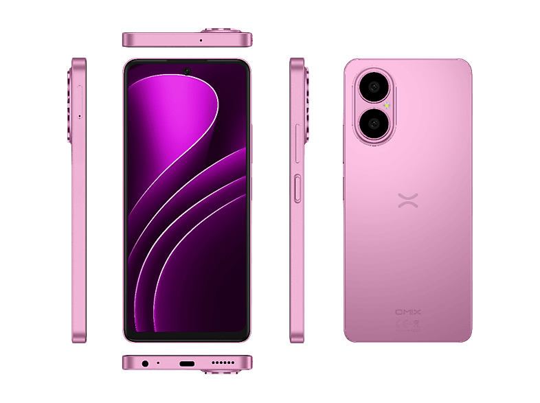 OMIX O1 Neo 8/128 GB Akıllı Telefon Pembe Fiyat & Özellik | MediaMarkt